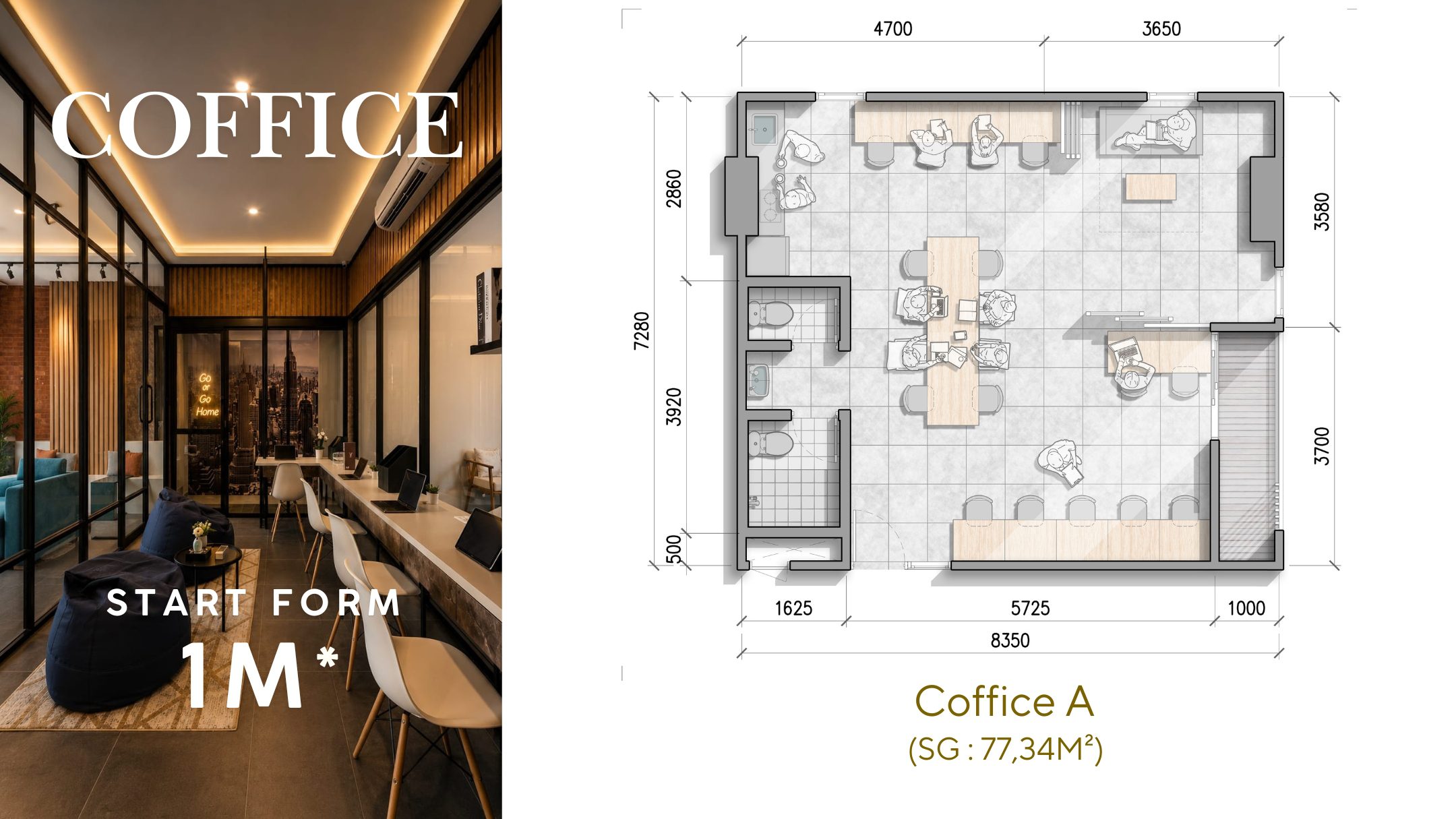 Coffice Apartemen Creativo Bintaro